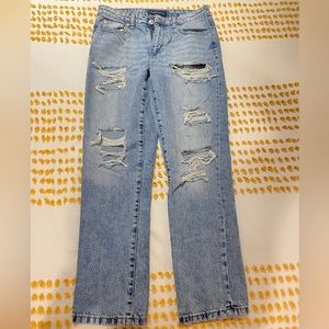 Aeropostale Ripped Boyfriend Jeans
